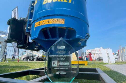 Auger Torque Cone Crusher Bucket Takes Runner-Up Award at Plantworx Innovation Awards!